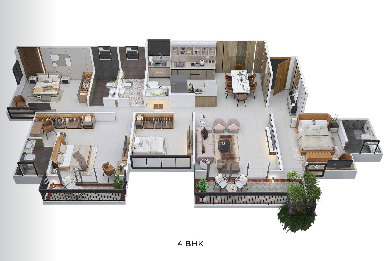 3 BHK Plan